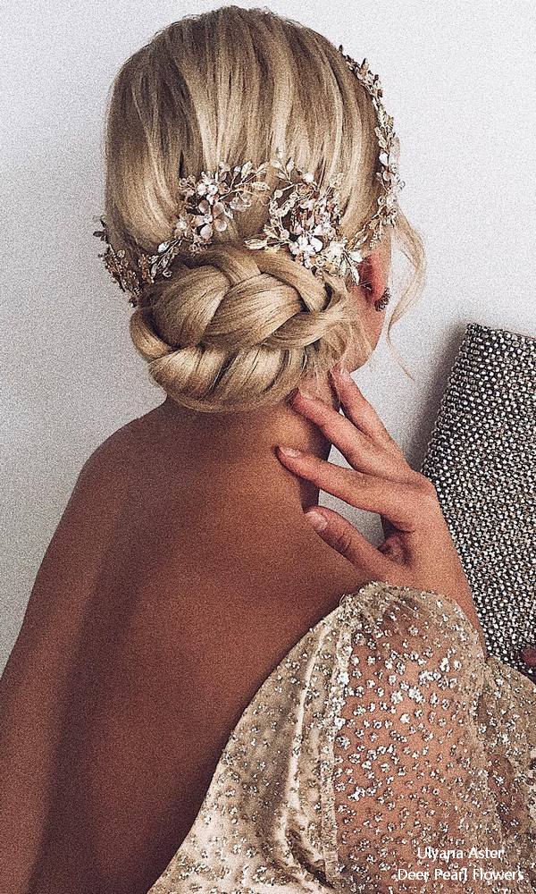 Ulyana Aster Long Bridal Hairstyles for Wedding