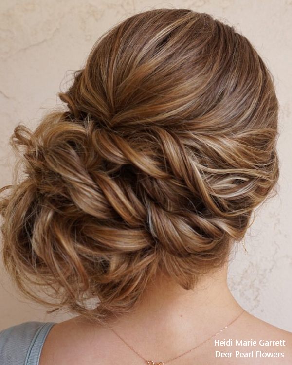 Long Updo wedding hairstyles from Heidi Marie Garrett