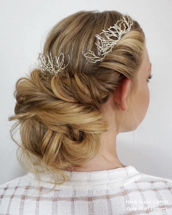 Long Updo wedding hairstyles from Heidi Marie Garrett