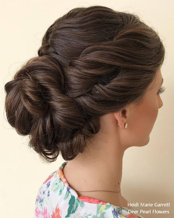 Long Updo wedding hairstyles from Heidi Marie Garrett