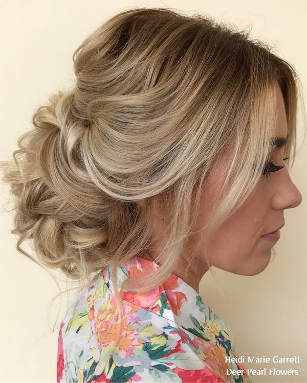 Long Updo wedding hairstyles from Heidi Marie Garrett
