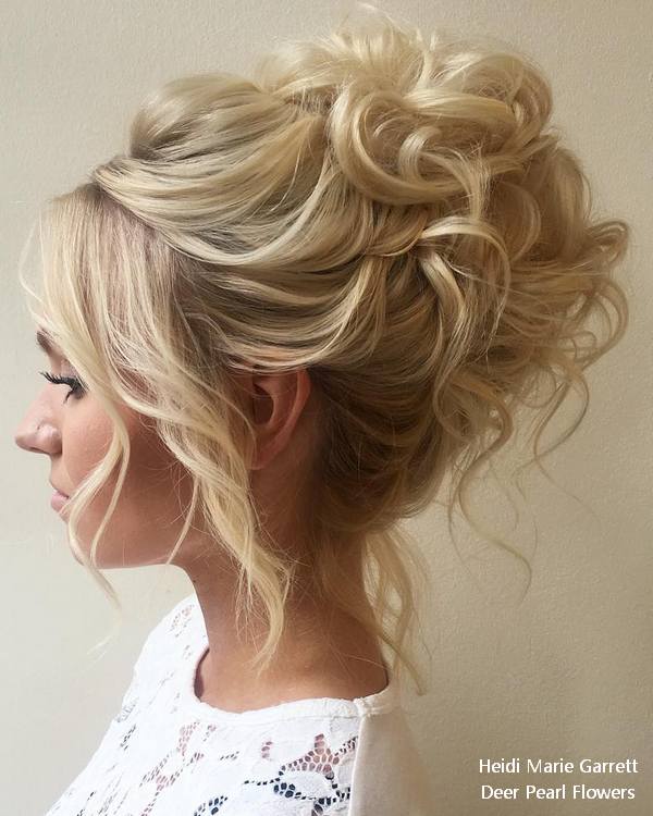 Long Updo wedding hairstyles from Heidi Marie Garrett