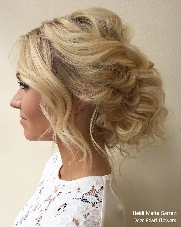 Long Updo wedding hairstyles from Heidi Marie Garrett