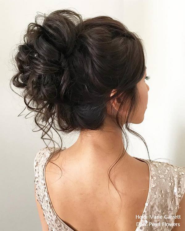 Long Updo wedding hairstyles from Heidi Marie Garrett