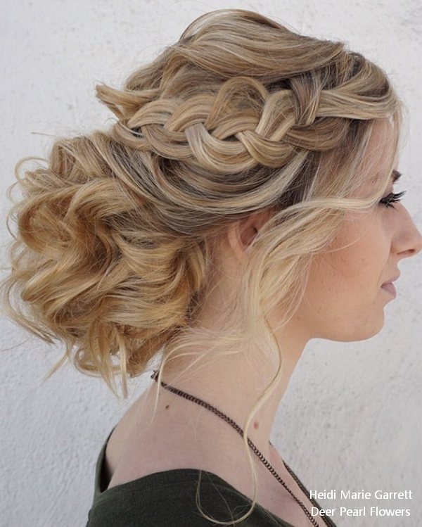 Long Updo wedding hairstyles from Heidi Marie Garrett