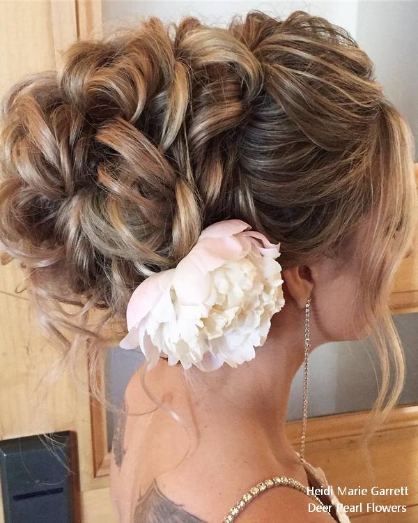 Long Updo wedding hairstyles from Heidi Marie Garrett