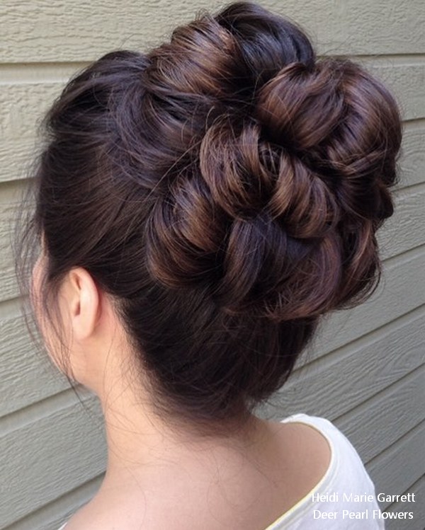 Long Updo wedding hairstyles from Heidi Marie Garrett