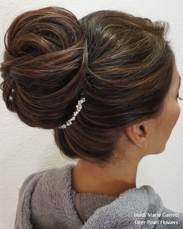 Long Updo wedding hairstyles from Heidi Marie Garrett