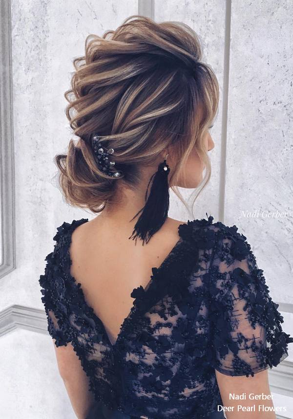 Nadi Gerber Long Wedding Hairstyles and Updos for Bride