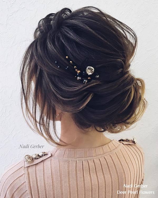 Nadi Gerber Wedding Hairstyles and Updos for Long Hair