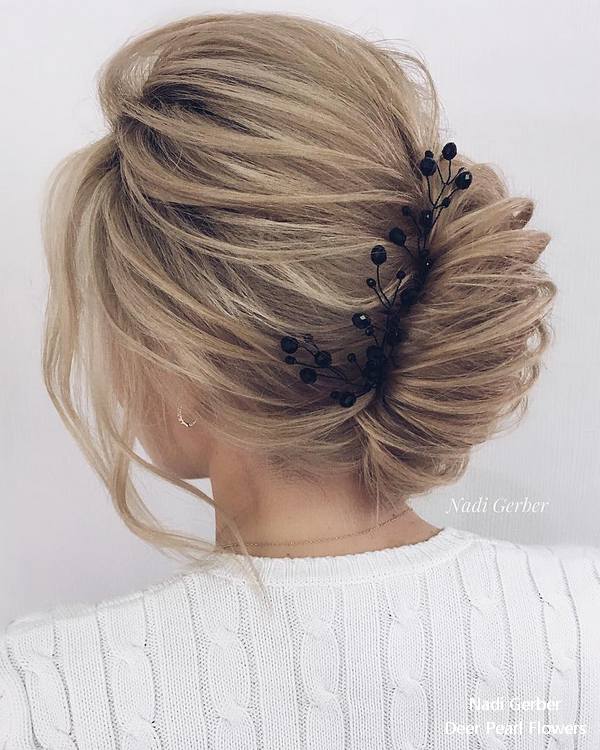 Nadi Gerber Wedding Hairstyles and Updos for Long Hair