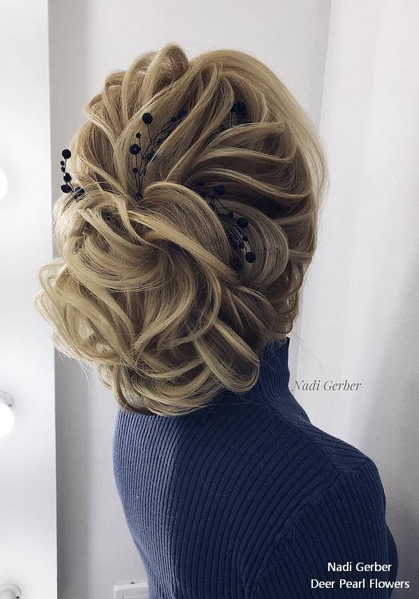 Nadi Gerber Wedding Hairstyles and Updos for Long Hair