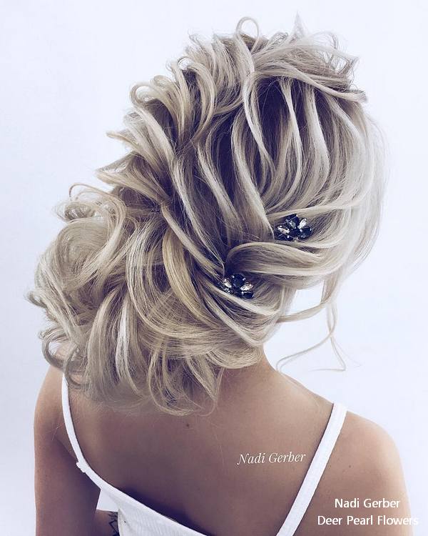 Nadi Gerber Wedding Hairstyles and Updos for Long Hair