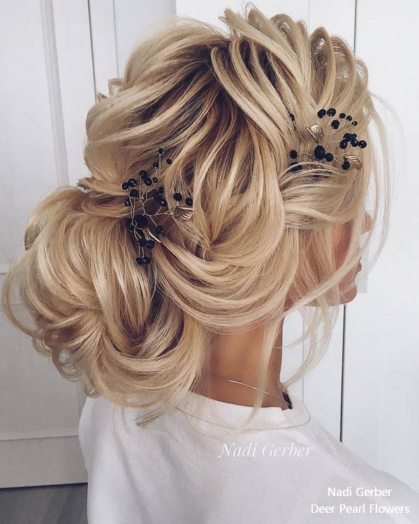 Nadi Gerber Wedding Hairstyles and Updos for Long Hair