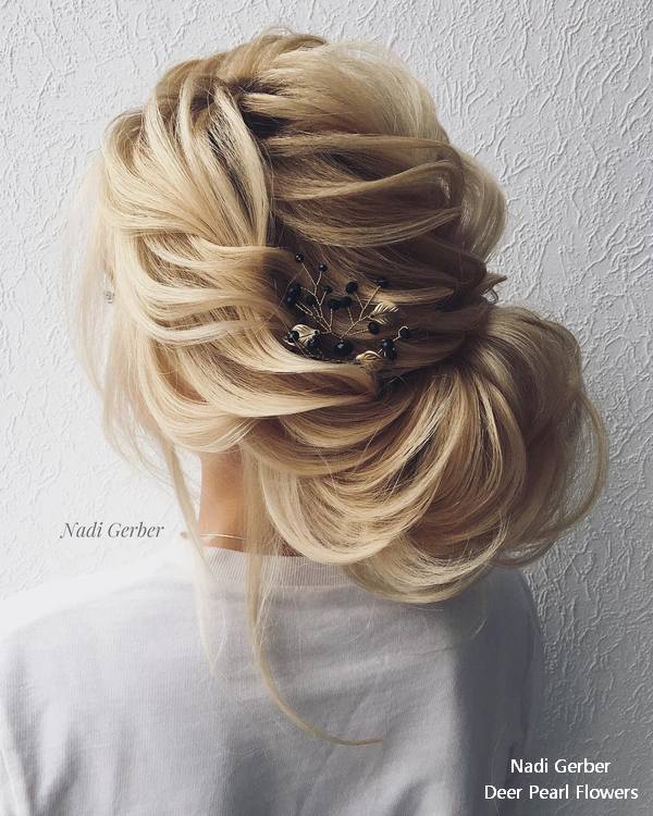 Nadi Gerber Wedding Hairstyles and Updos for Long Hair