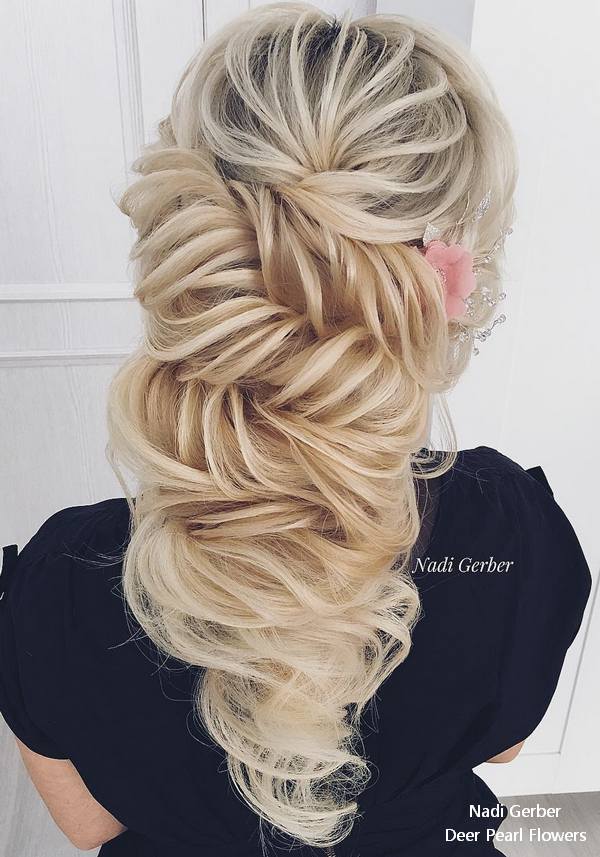 Nadi Gerber Wedding Hairstyles and Updos for Long Hair