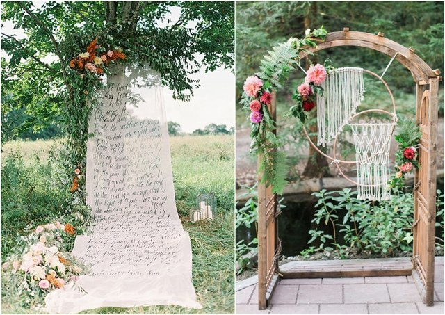 wedding arch backdrop decor ideas