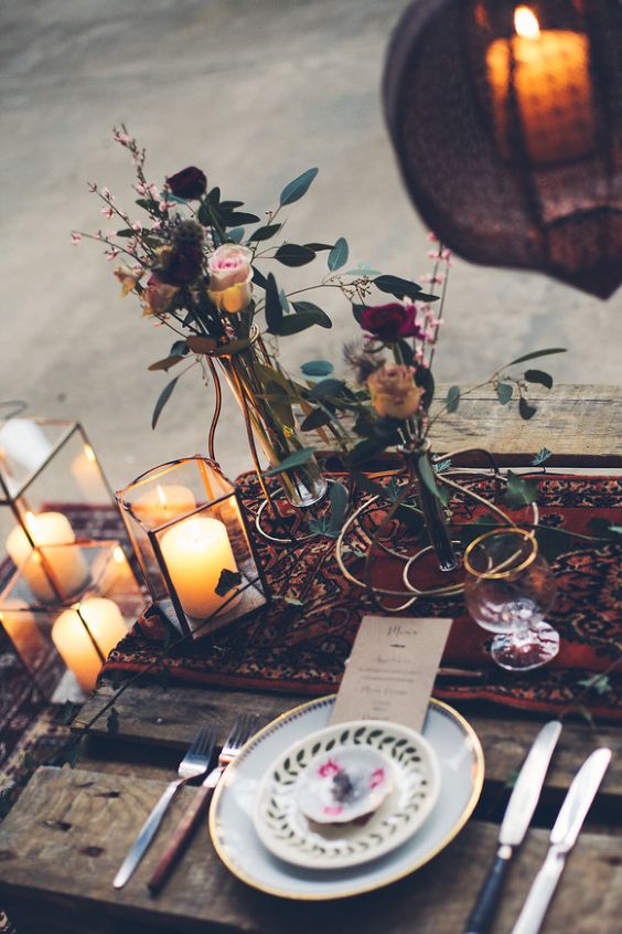 Industrial Bohemian Wedding Inspiration