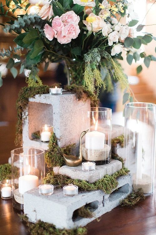 Industrial Chic Decor Ideas Deer Pearl Flowers,What Color Matches Olive Green Dress