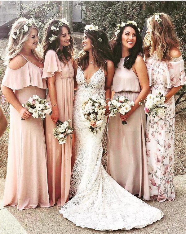 Wedding bridesmaids photo ideas