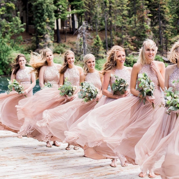 Wedding bridesmaids photo ideas