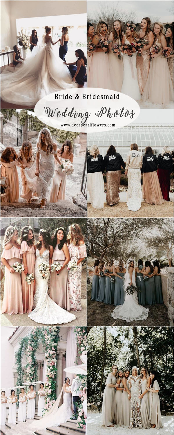 Wedding bridesmaids photo ideas