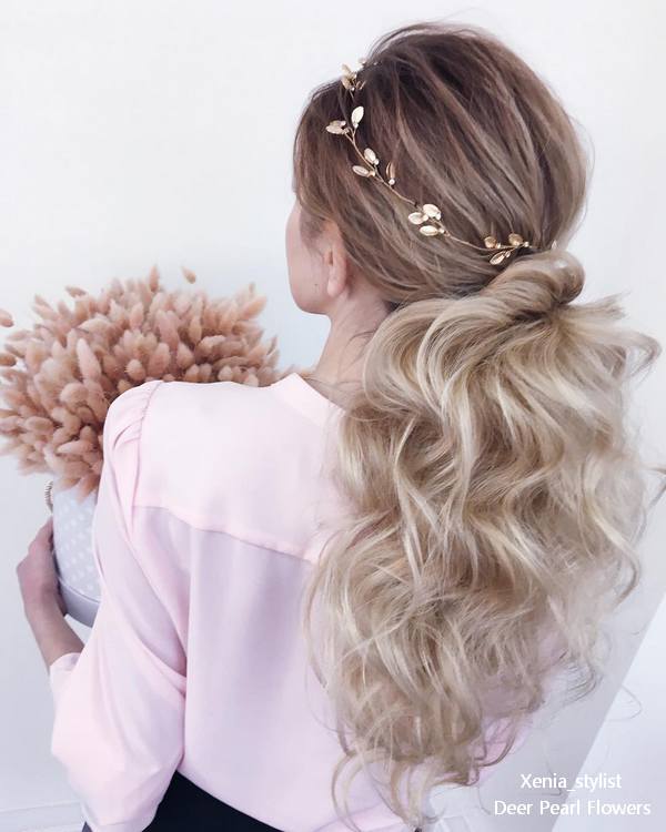 Long Wedding hairstyles from xenia_stylist