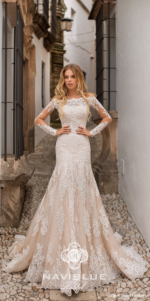 Navi Blue 2019 Wedding Dress