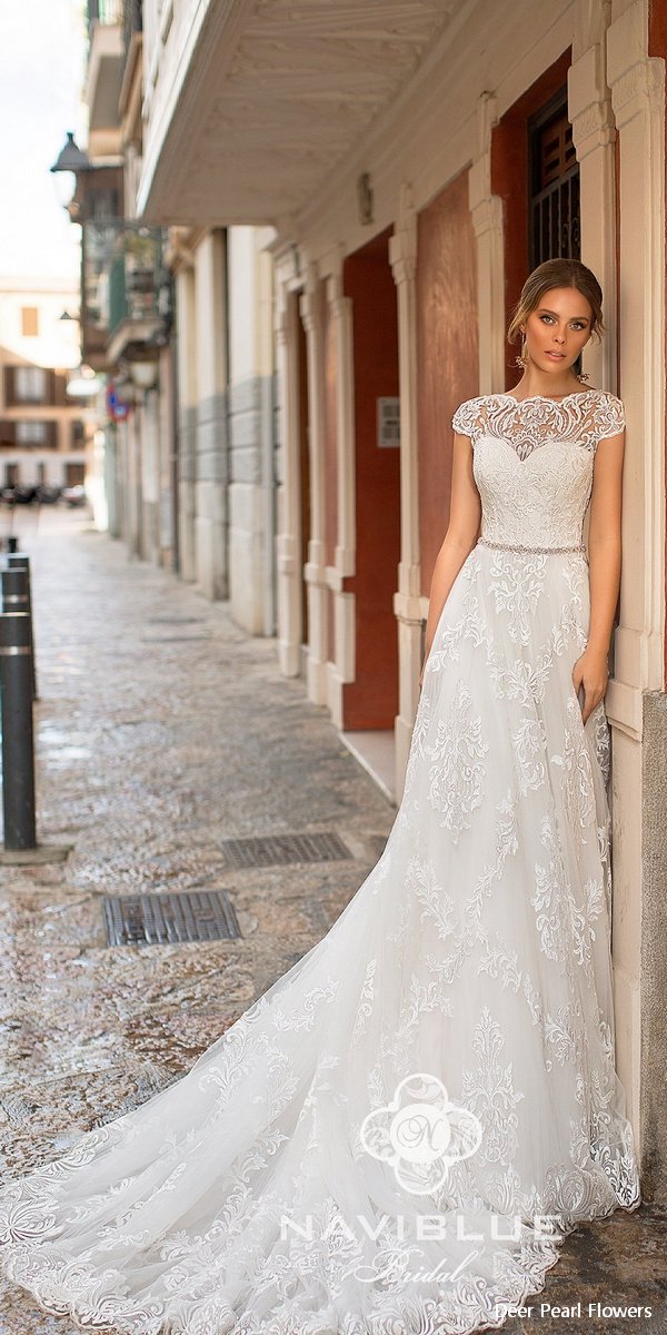 Navi Blue 2019 Wedding Dress