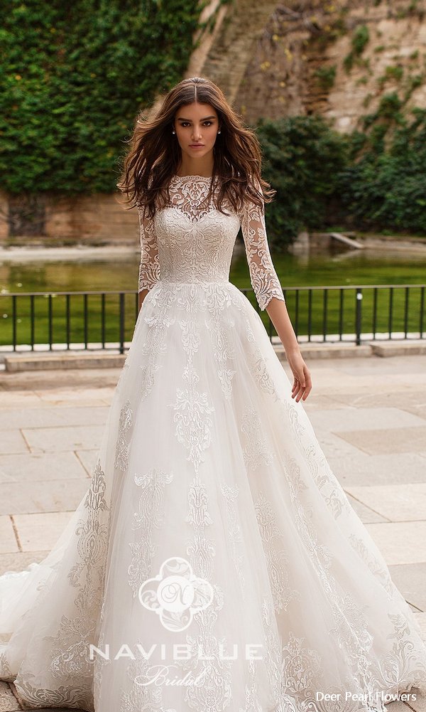 naviblue 2019 wedding dresses