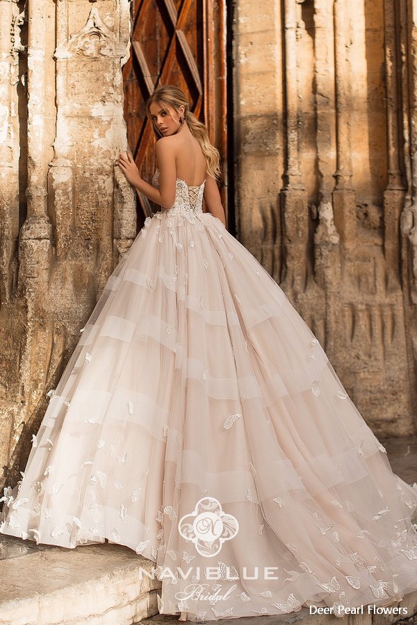 Navi Blue 2019 Wedding Dress