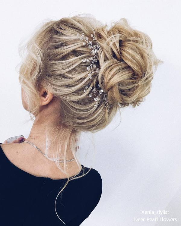 Wedding updo hairstyles from xenia_stylist