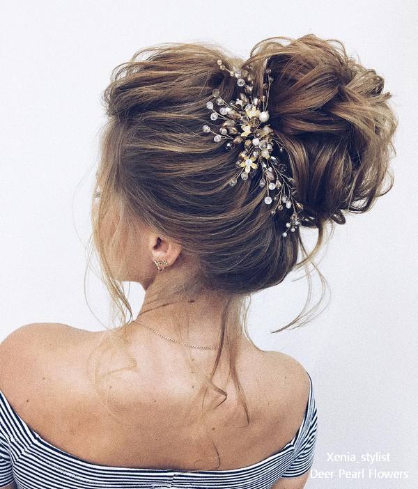 Wedding updo hairstyles from xenia_stylist