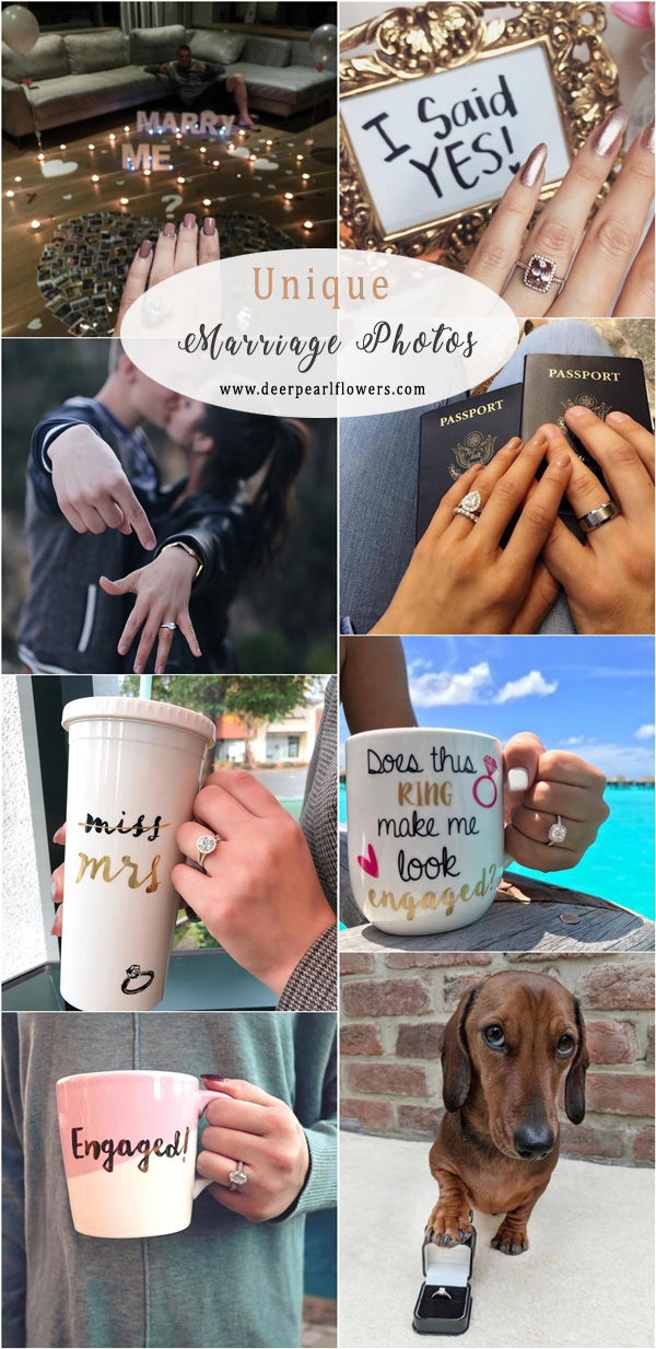 Enagement photo and marriage proposal photo idea
