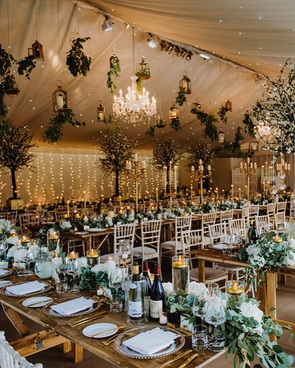 20 Trending Rustic Wedding Table Runner Ideas 9 Romantic rustic wedding table runner centerpiece decor ideas