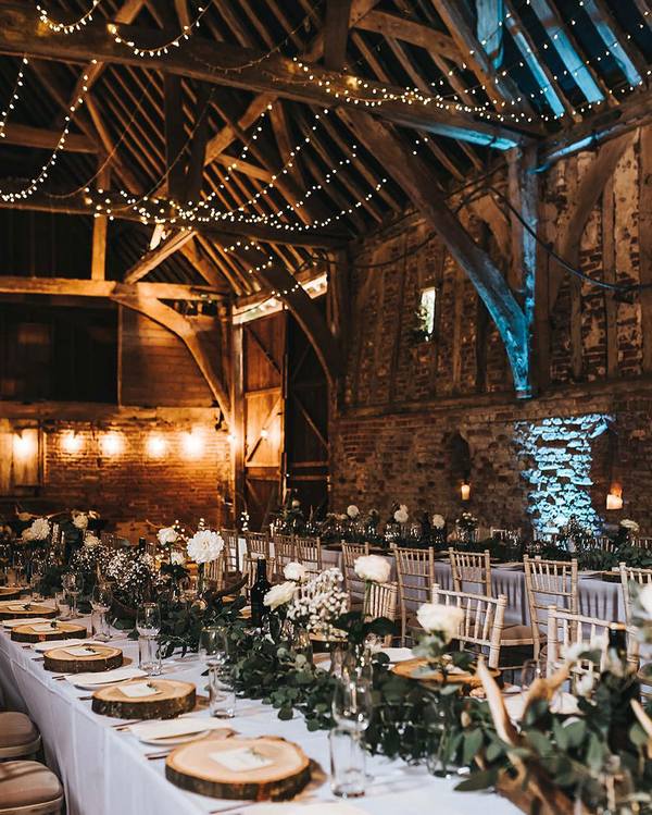 20 Trending Rustic Wedding Table Runner Ideas 11 Romantic rustic wedding table runner centerpiece decor ideas
