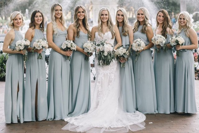 Top 8 Bridesmaid Dresses Color Trends 