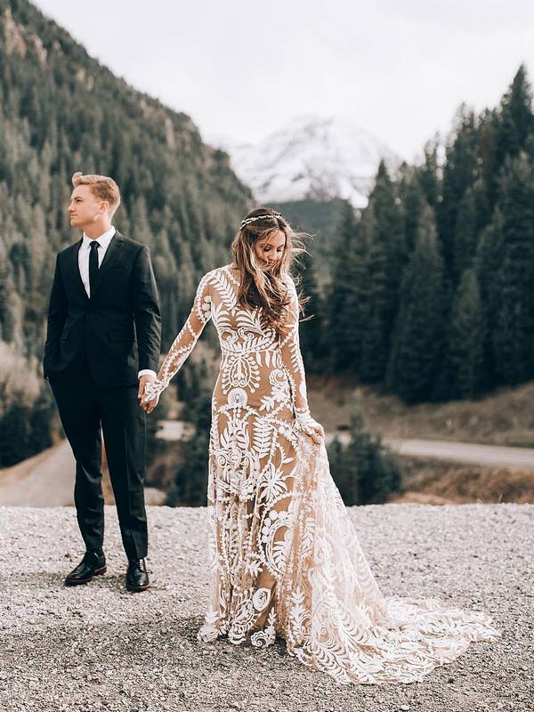 Mountain wedding photography ideas