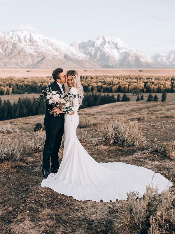 20 Dreamy Mountain Wedding Photo Ideas 3 Mountain wedding photography ideas