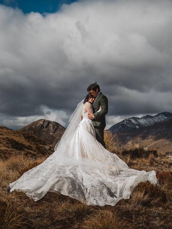 Mountain wedding photography ideas