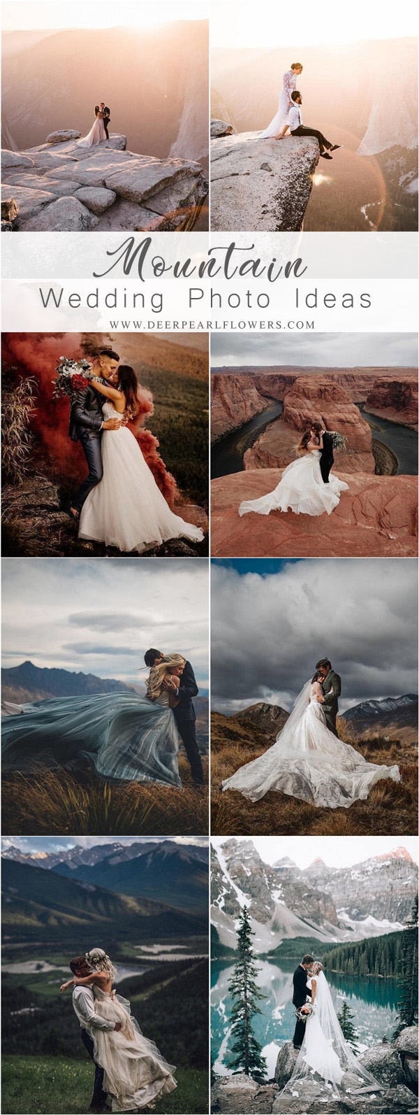 Mountain wedding photography tips and ideas