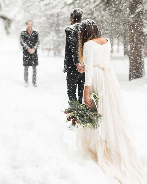 Winter Wedding Photography Ideas