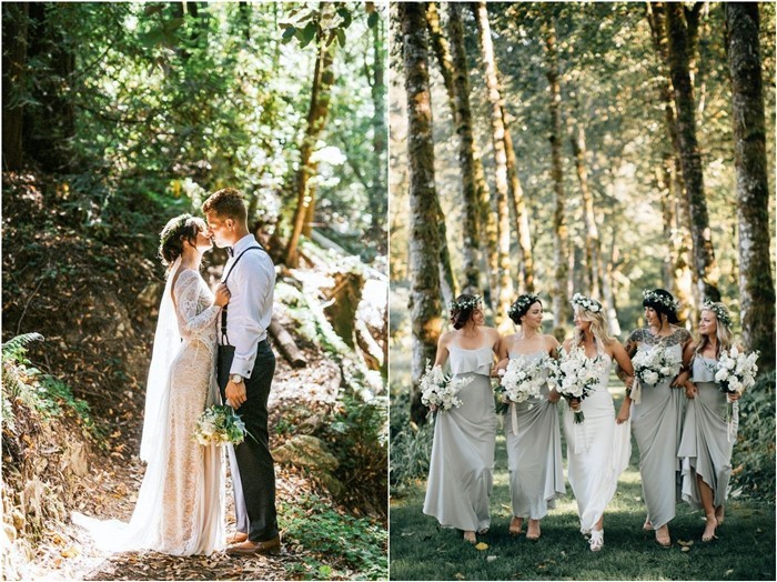 boho woodland wedding photography ideas