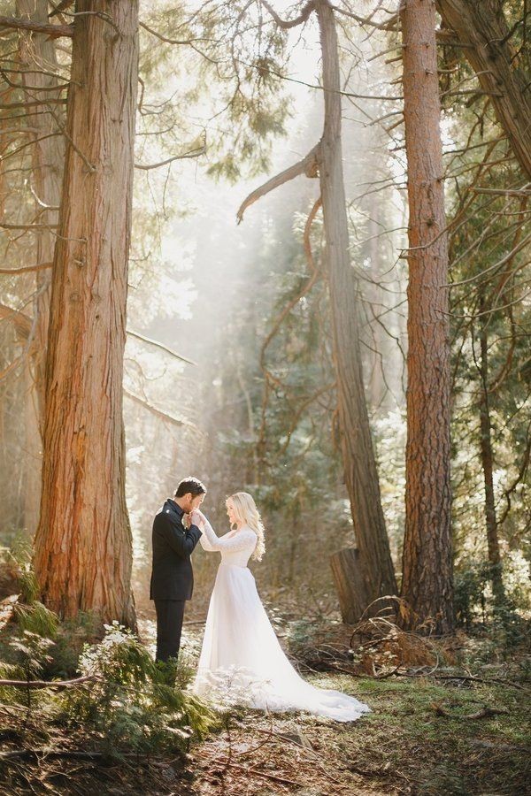 forest woodland wedding photography ideas