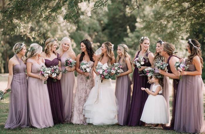 Top 5 Purple Wedding Color Combos for 2020 Deer Pearl