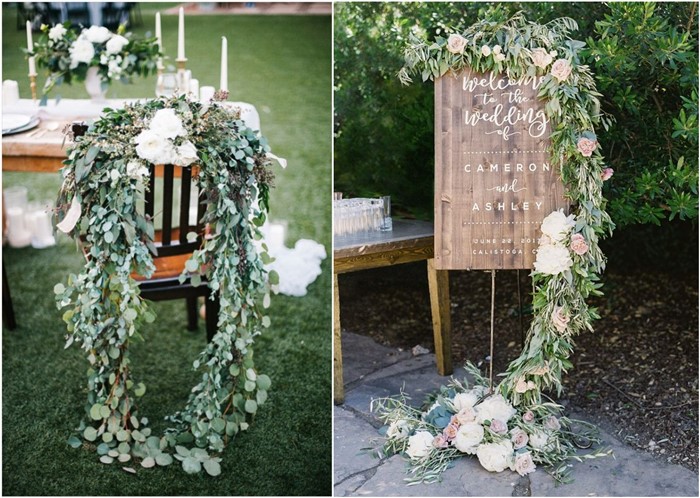 greenery wedding color ideas