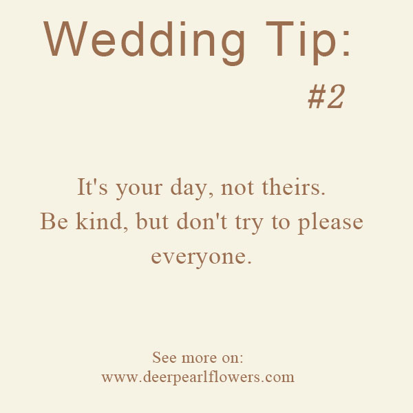 36 Wedding Planning Tips and Tricks to Make Your Life Easier 3 Wedding Planning Tips and Tricks
