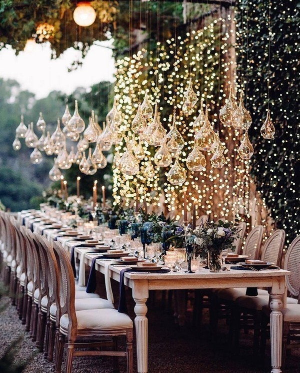 Wedding Reception Table Setting Decoration Ideas