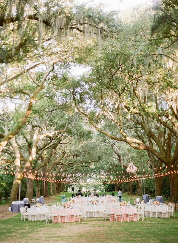 whimsical wedding reception ideas with lights