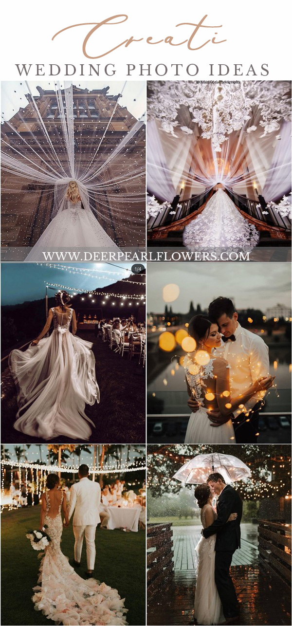 Creative Wedding Photography Ideas for Every Wedding Photo shoot